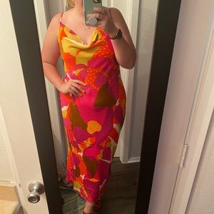 ANTHROPOLOGIE Elyse Slip Dress XL